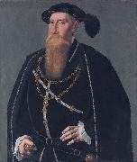 Jan van Scorel Portrait of Reinoud III van Brederode oil painting artist